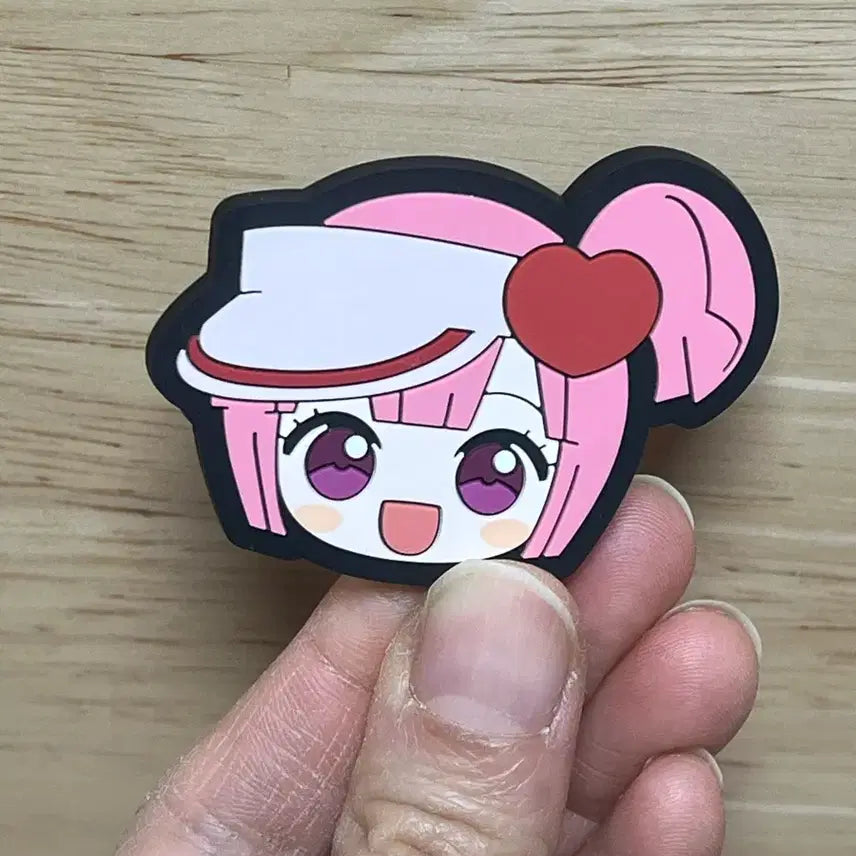 [BUNJANG] Character Change Ran Rubber Hairpin / 캐릭캐릭체인지 란 러버 헤어핀