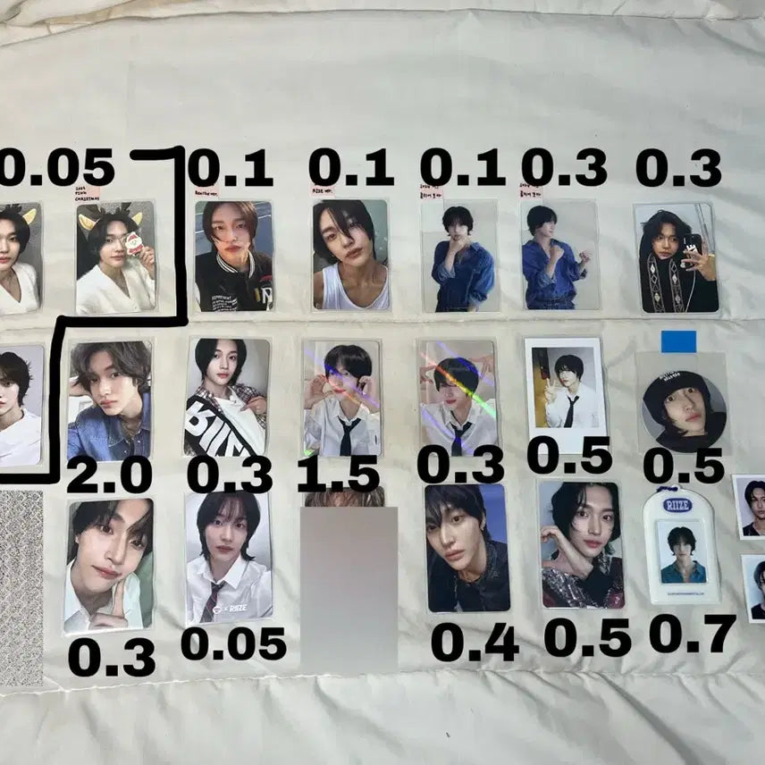 [BUNJANG] RIIZE Photocard / 라이즈 포토카드 판매