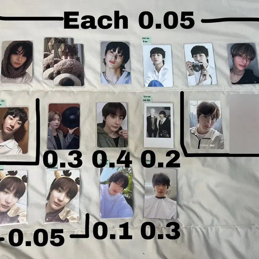 [BUNJANG] RIIZE Photocard / 라이즈 포토카드 판매