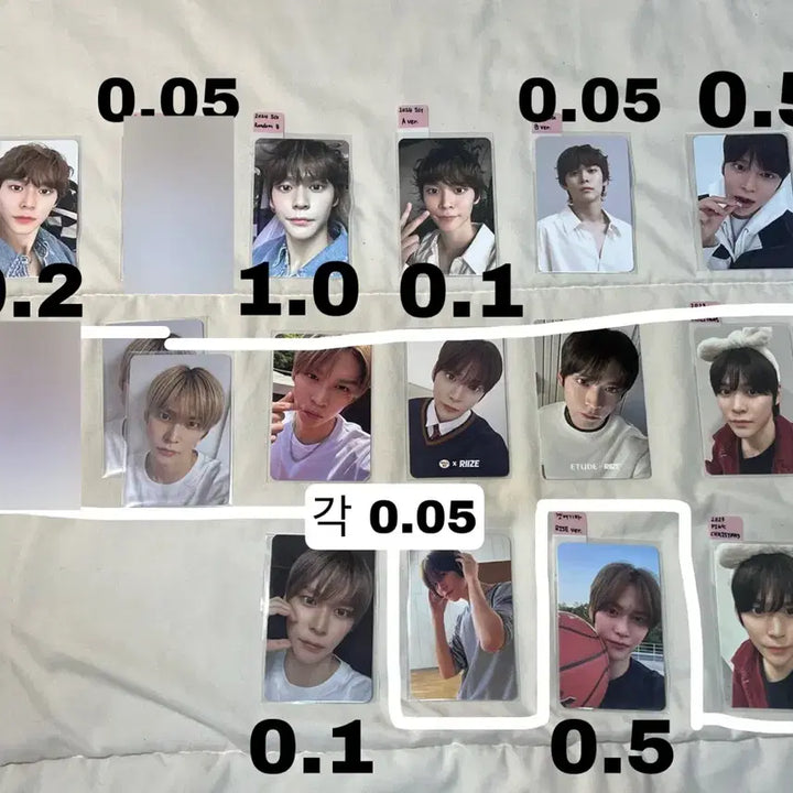 [BUNJANG] RIIZE Photocard / 라이즈 포토카드 판매