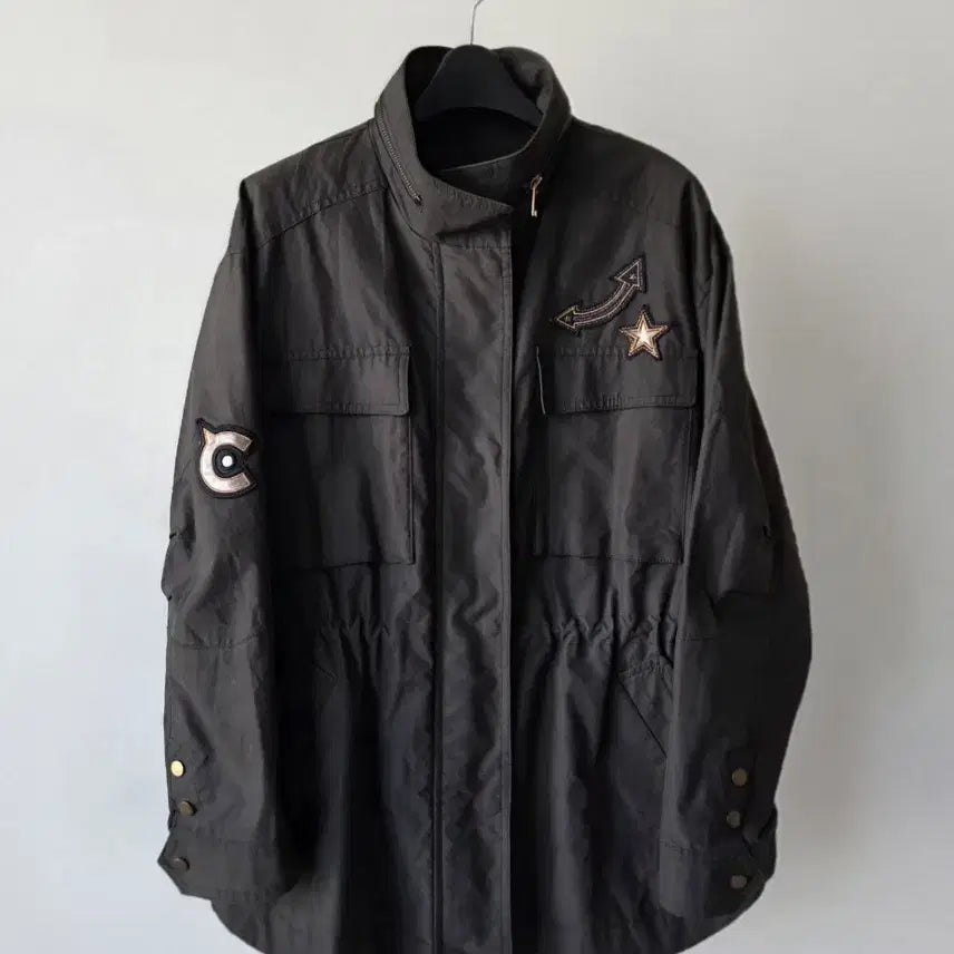 [BUNJANG] CC Collect Khaki Field Jacket / CC collcet 씨씨콜렉트 카키 야상 사파리 점퍼-66(새상급)