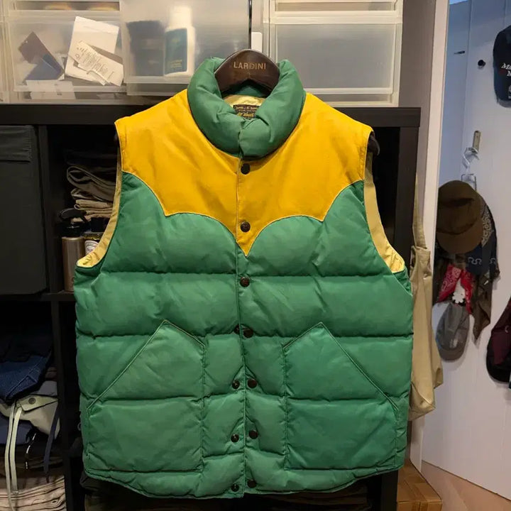 [BUNJANG] RRL York Leather Payer Vest / RRL, 더블알엘, 요크레더 패잉 베스트, M