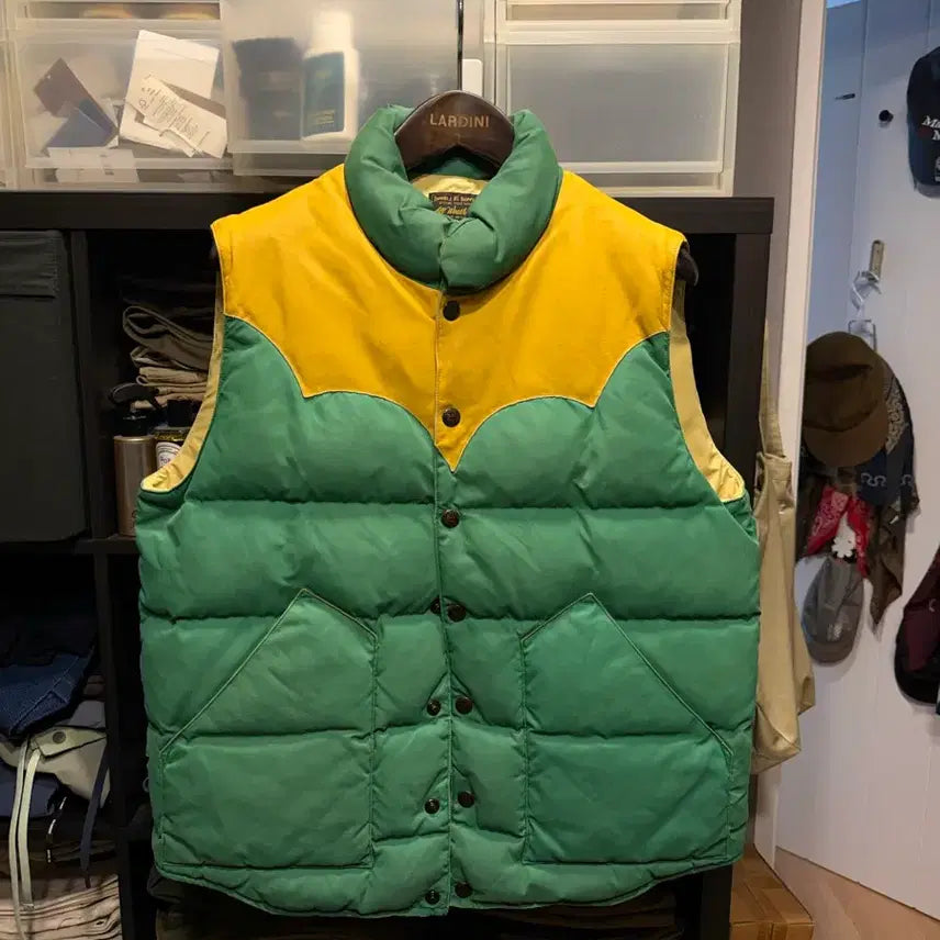 [BUNJANG] RRL York Leather Payer Vest / RRL, 더블알엘, 요크레더 패잉 베스트, M