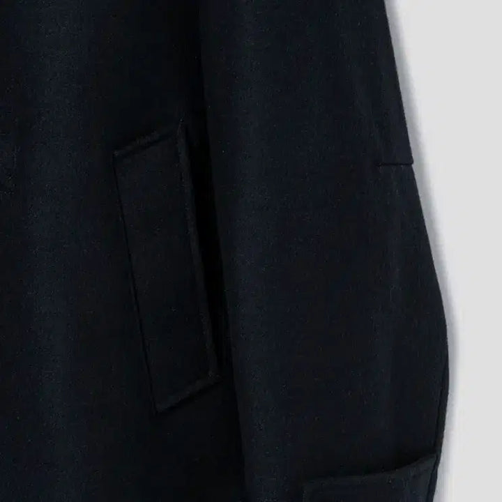 [BUNJANG] 8seconds Wool Blend Short Duffle Coat (Navy, M) / 에잇세컨즈 울 블렌디드 숏 더플코트 네이비(m)-판매중!