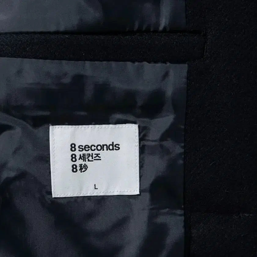 [BUNJANG] 8seconds Wool Blend Short Duffle Coat (Navy, M) / 에잇세컨즈 울 블렌디드 숏 더플코트 네이비(m)-판매중!