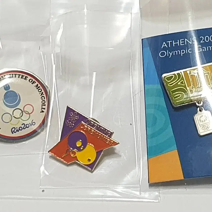 [BUNJANG] Olympic Commemorative Badge Set / 올림픽 기념 뱃지 3종