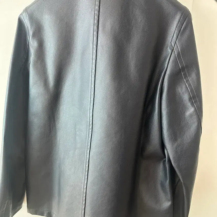 [BUNJANG] COS Rubberized Denim Shorts Jacket / COS 러버라이즈드 데님 쇼츠 자켓