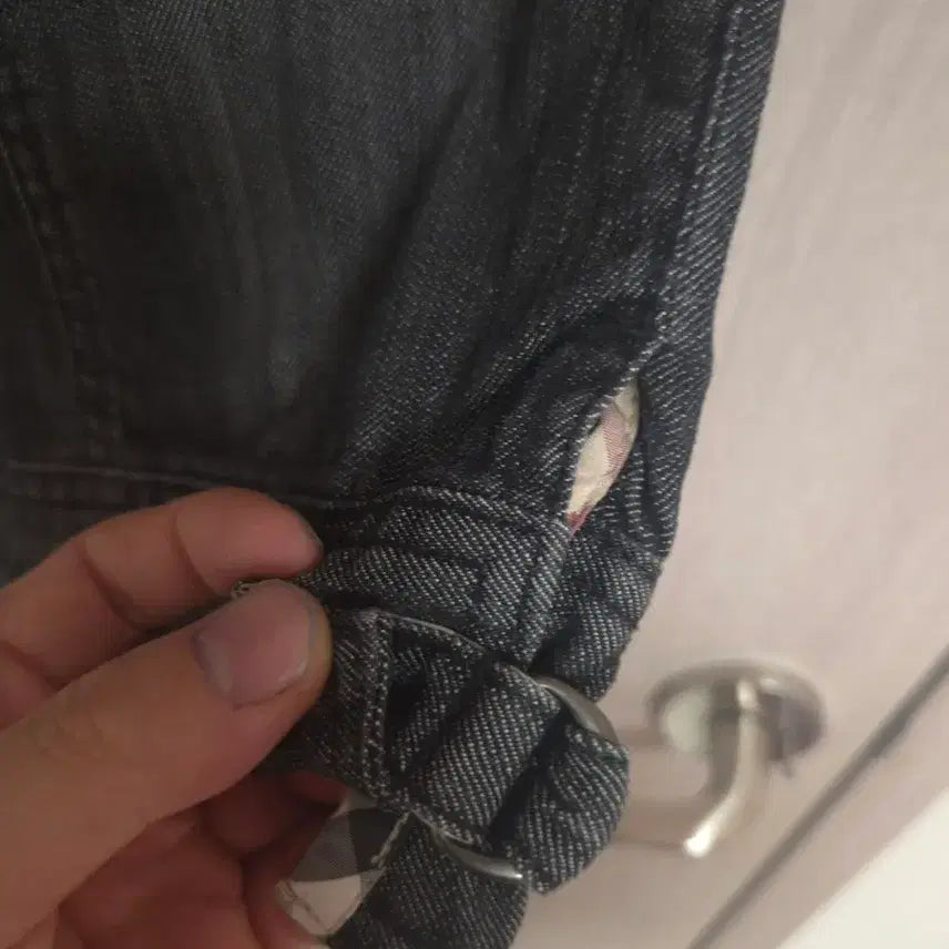 [BUNJANG] Burberry Women's Denim Capri Pants / 버버리 여성 데님 7부 바지