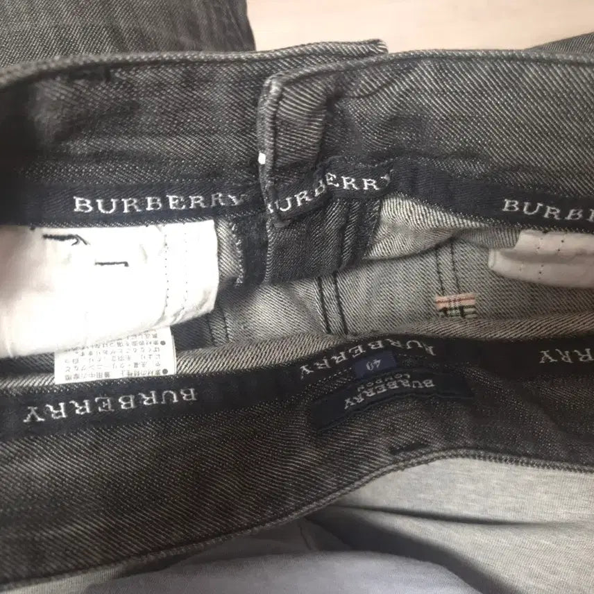 [BUNJANG] Burberry Women's Denim Capri Pants / 버버리 여성 데님 7부 바지