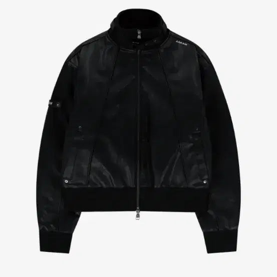 [BUNJANG] AKMU High Neck Leather Jacket / 아캄 하이넥 레더 자켓