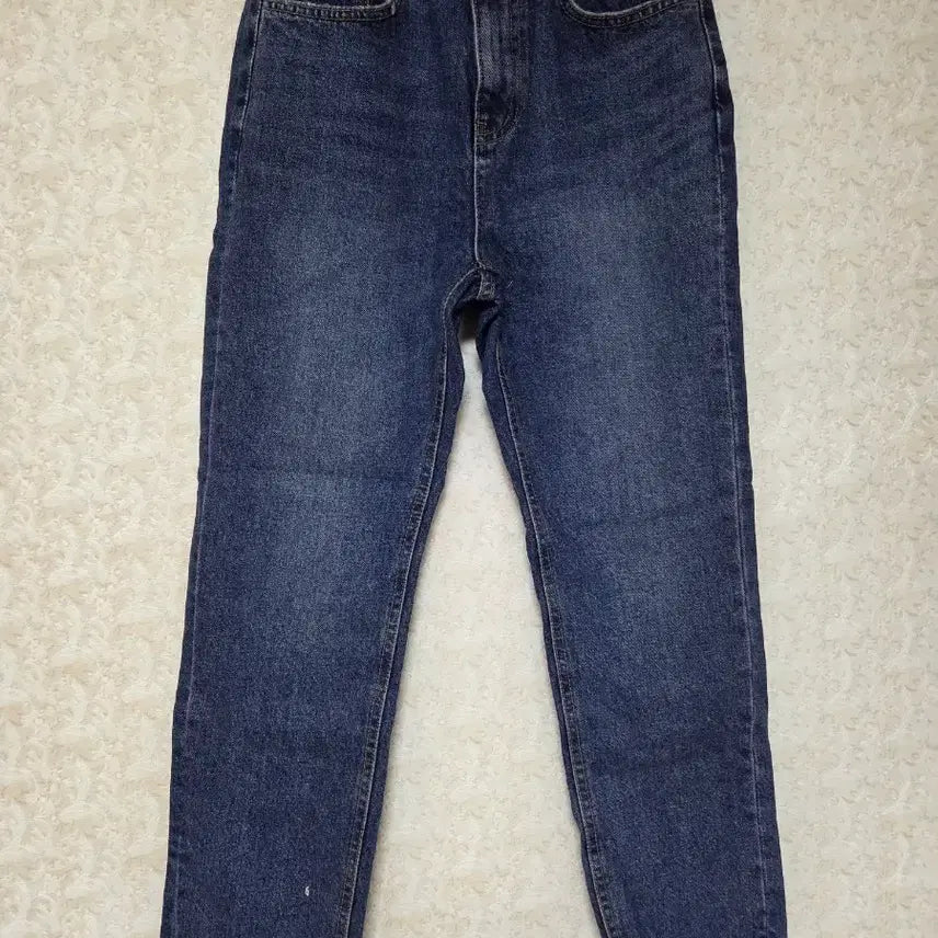 [BUNJANG] Project Salt Cutting Denim Pants Mid Blue / [S] 프로젝트솔트 컷팅 일자 데님 팬츠 중청