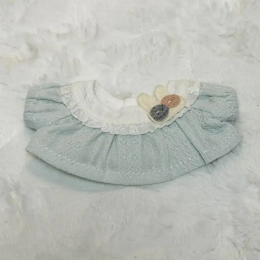 [BUNJANG] 10cm Handmade Green Dress / 10cm 인형옷 수제 원피스 그린 양도