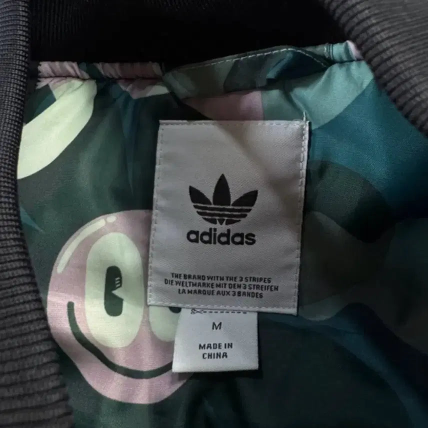 [BUNJANG] Adidas x Hattie Stewart Bomber Jacket / 아디다스 x 해티 스튜어드 봄버 블랙 자켓 y2k 올드스쿨