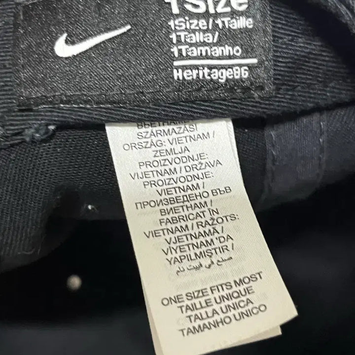[BUNJANG] Nike Heritage86 Cap Black / 나이키 볼캡 블랙
