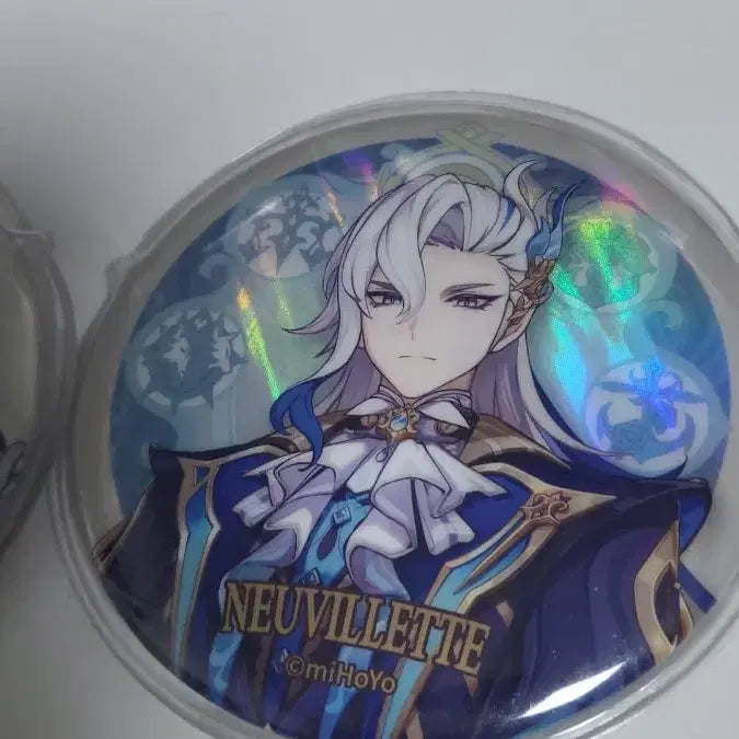 [BUNJANG] Genshin Impact Furina and Neuvillette Bundle Set Can Badges / 원신 푸리나 느비예트 캔뱃지 일괄
