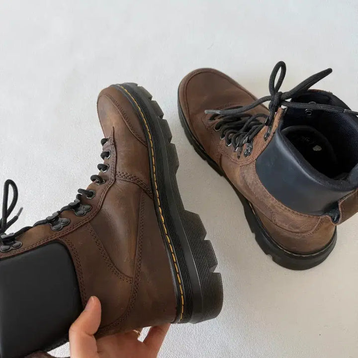 [BUNJANG] Dr. Martens Leather Walker Boots / [UK10]닥터마틴(Dr.Marten) 레더 워커