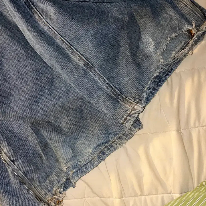 [SOLD OUT] 배드블러드 보니 데님 카고 팬츠 스카이 블루