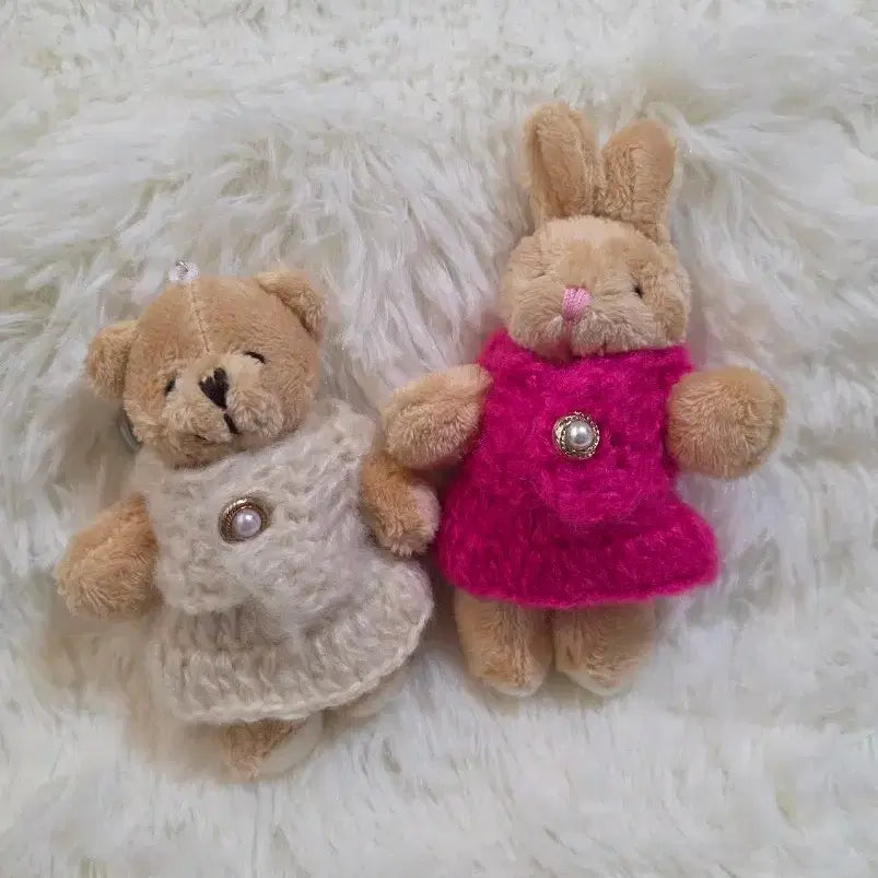 [BUNJANG] Keyring Doll Outfit Set / 키링 인형옷 3개세트