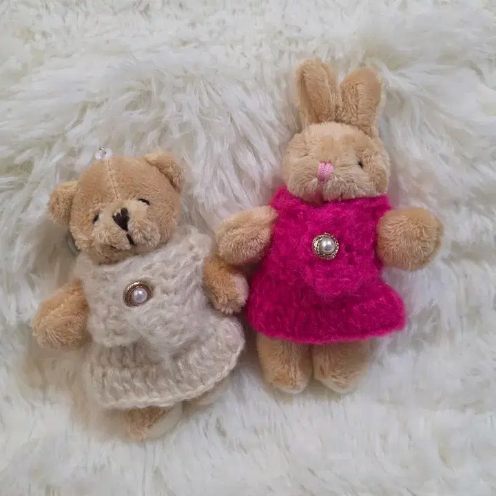 [BUNJANG] Keyring Doll Outfit Set / 키링 인형옷 3개세트