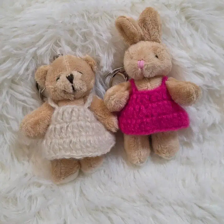 [BUNJANG] Keyring Doll Outfit Set / 키링 인형옷 3개세트