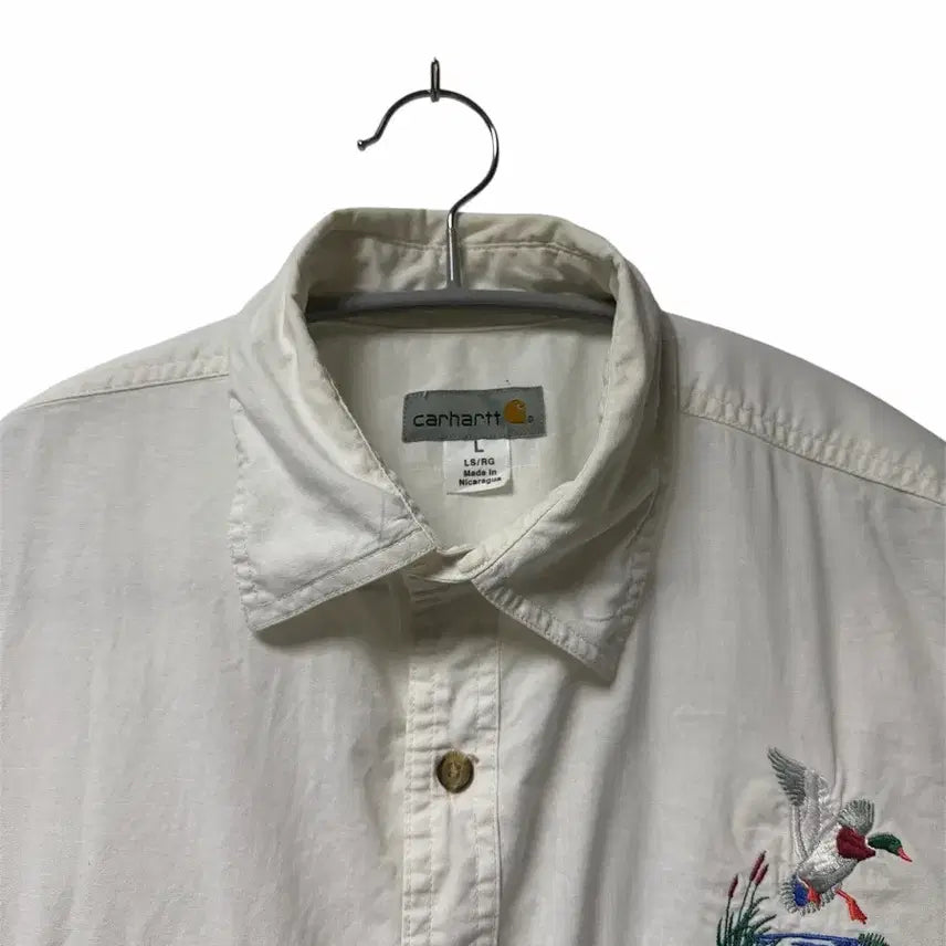 [BUNJANG] Carhartt Two Pocket Long Sleeve Shirt L / 칼하트 투포켓 긴팔셔츠 L