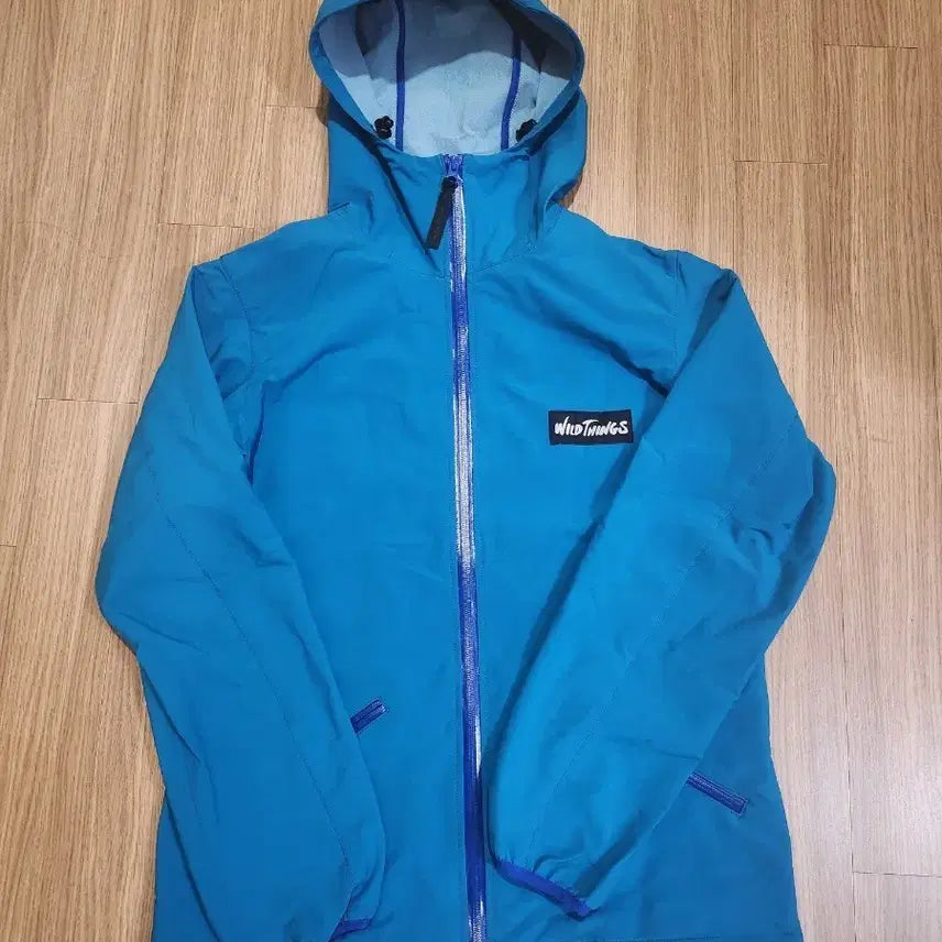 [BUNJANG] Wild Things Blue Hooded Windbreaker Jacket / 일본판 와일드띵스 wild things  블루 후드 바람막이 자켓