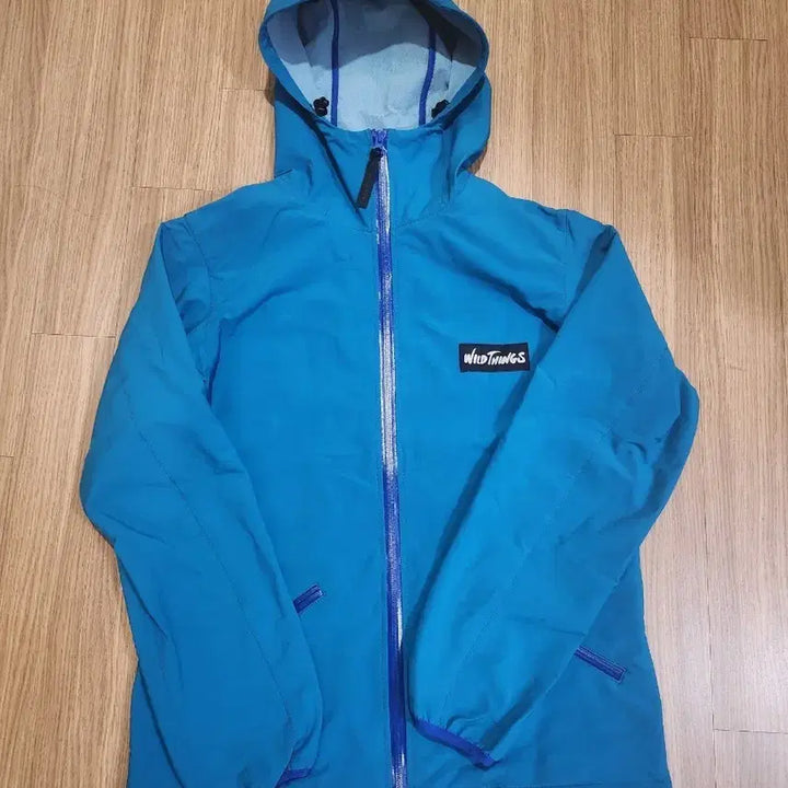 [BUNJANG] Wild Things Blue Hooded Windbreaker Jacket / 일본판 와일드띵스 wild things  블루 후드 바람막이 자켓