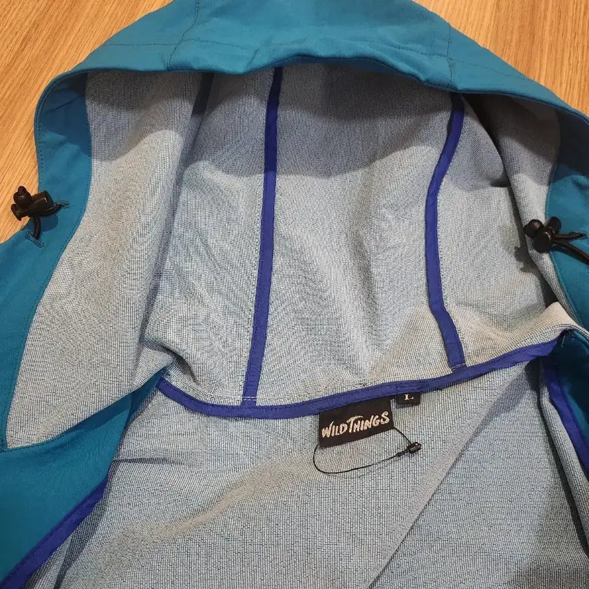 [BUNJANG] Wild Things Blue Hooded Windbreaker Jacket / 일본판 와일드띵스 wild things  블루 후드 바람막이 자켓