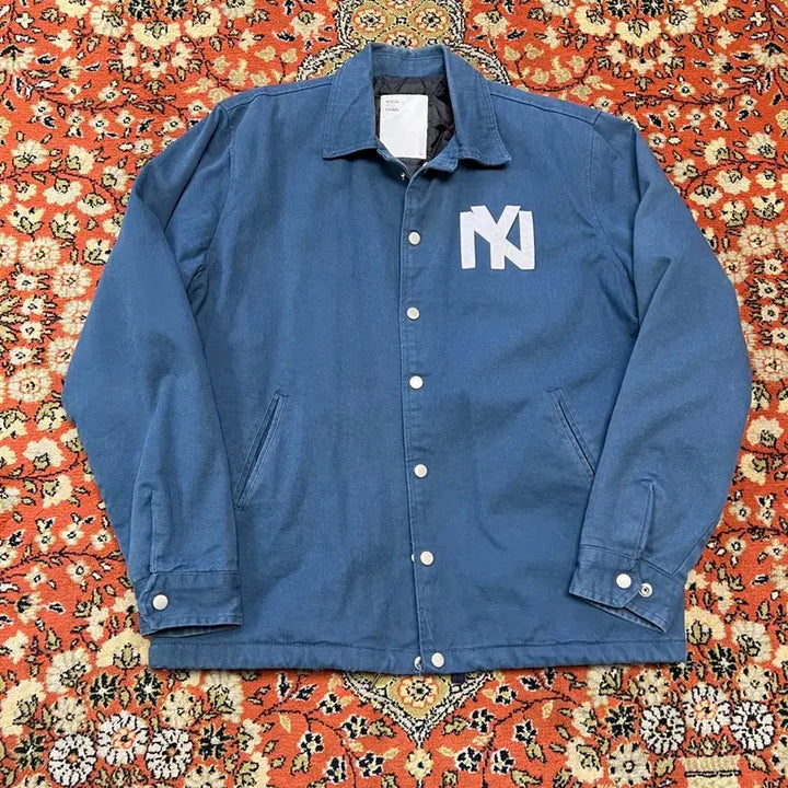 [BUNJANG] New York Yankees Vintage Coach Jacket / [2] 뉴욕 양키즈 코치자켓 빈티지네이비