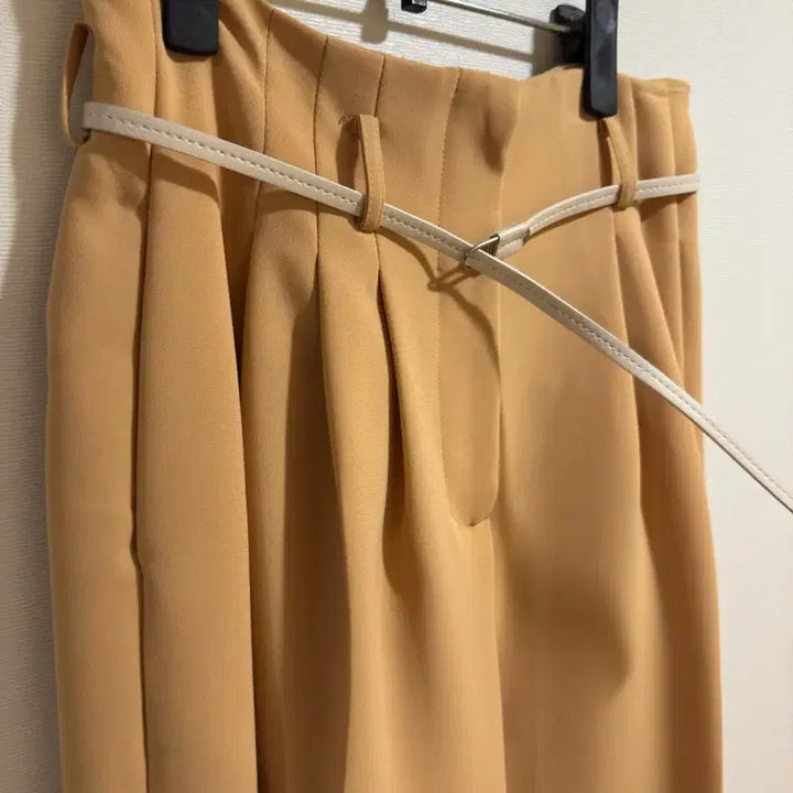 [BUNJANG] Plastic Island Wide Slacks Pants M / (새상품) 플라스틱 아일랜드 와이드 슬랙스 팬츠 M + 벨트포함