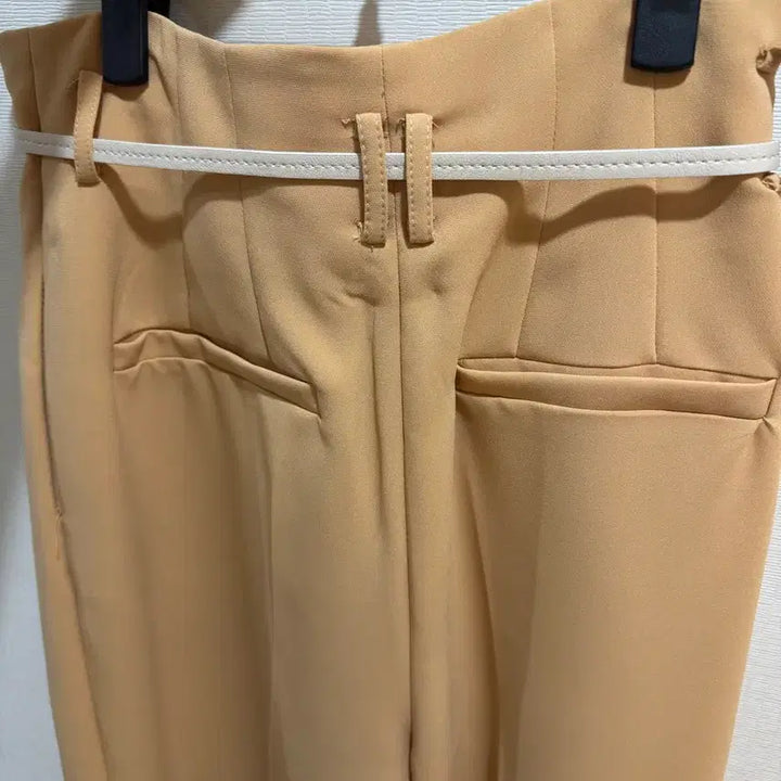 [BUNJANG] Plastic Island Wide Slacks Pants M / (새상품) 플라스틱 아일랜드 와이드 슬랙스 팬츠 M + 벨트포함