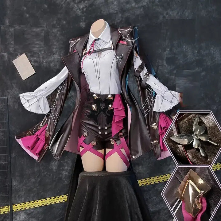 [BUNJANG] Honkai: Star Rail Kafka Cosplay Set / 붕괴스타레일 카프카 고퀄 알파카샵  신발,무기포함 코스프레 풀셋 판매