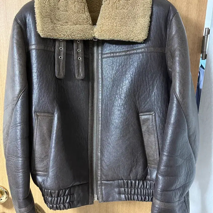 [BUNJANG] InstantFunk Men's Faux Leather Mouton Jacket / 인스턴트펑크 남자 무스탕