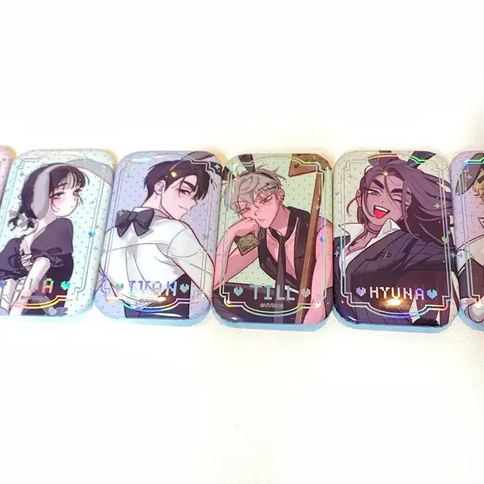 [BUNJANG] ATEEZ Bundle Set Badge / 에이스테 캔뱃지 일괄(총 6개)