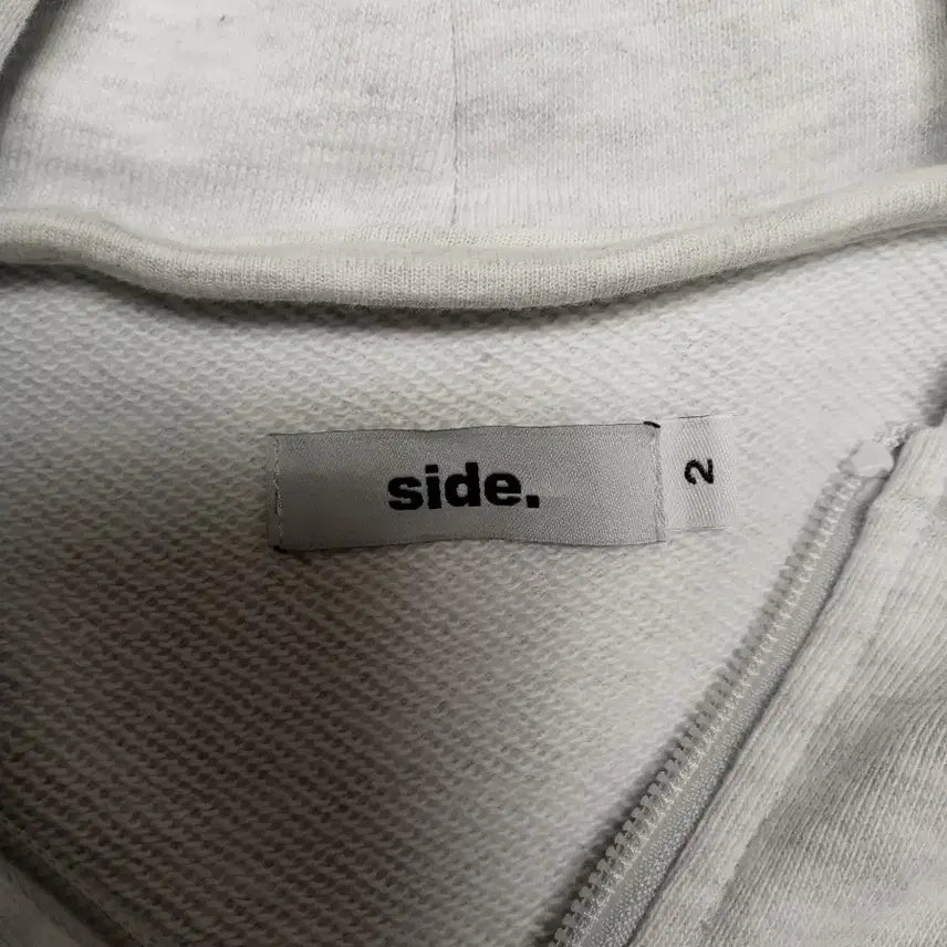 [BUNJANG] Side Service Hooded Zip-Up Sweatshirt / 사이드서비스 side service 후드 집업