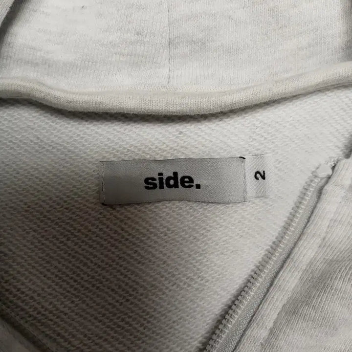 [BUNJANG] Side Service Hooded Zip-Up Sweatshirt / 사이드서비스 side service 후드 집업
