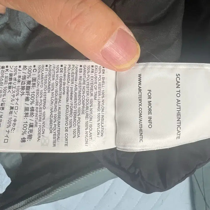 [BUNJANG] Arc'teryx Atom AR Sage Green Large / 아크테릭스 아톰 AR 세이지그린 라지