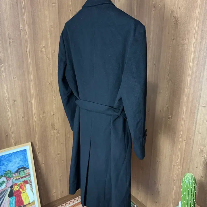 [BUNJANG] Vintage Wool Robe Coat (105) / 울 빈티지 로브 코트 (105)