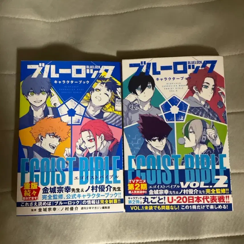 [BUNJANG] Blue Lock Bundle Set Character Book / 블루록 캐릭터북 일괄 판매