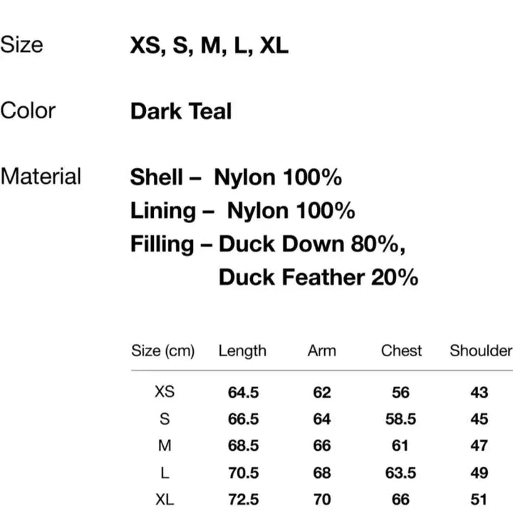 [BUNJANG] Thisisneverthat Pertex Light Down Jacket Dark Teal (M) / 디스이즈네버댓   퍼텍스 라이트 다운 자켓 다크틸(M)