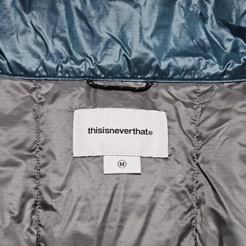 [BUNJANG] Thisisneverthat Pertex Light Down Jacket Dark Teal (M) / 디스이즈네버댓   퍼텍스 라이트 다운 자켓 다크틸(M)