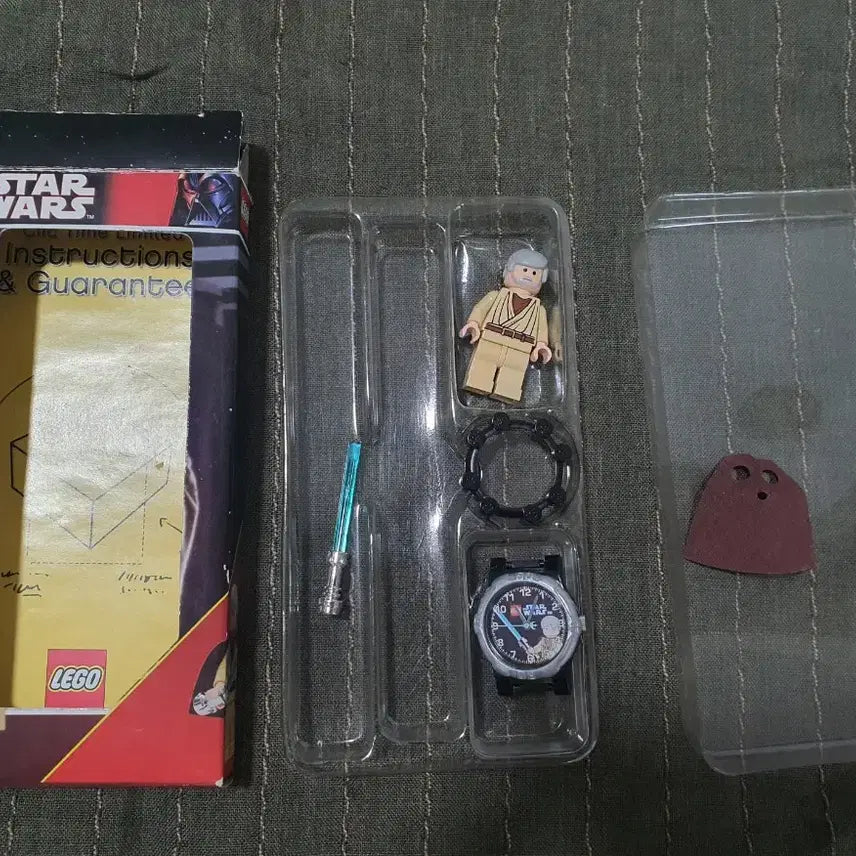 [BUNJANG] LEGO Old Star Wars Obi-Wan Kenobi Minifigure Clock 9002939 / 레고 올드 스타워즈 오비완 미니피규어 시계 9002939