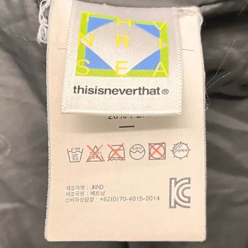 [BUNJANG] Thisisneverthat Padded Jacket / 디스이즈네버댓 Thisisneverthat 패딩