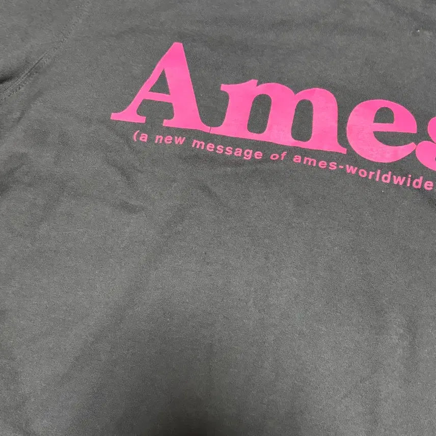 [BUNJANG] Ames Worldwide Logo T-shirt / 아메스 월드와이드 로고티