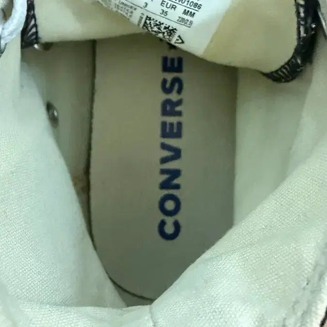 [BUNJANG] Converse Black High Sneakers / 컨버스 블랙 하이 스니커즈
