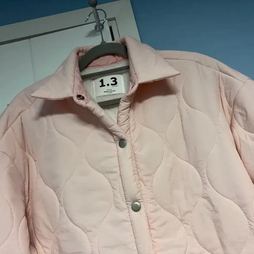 [BUNJANG] Pink Quilted Jacket / 1.3 핑크 퀼팅 자켓