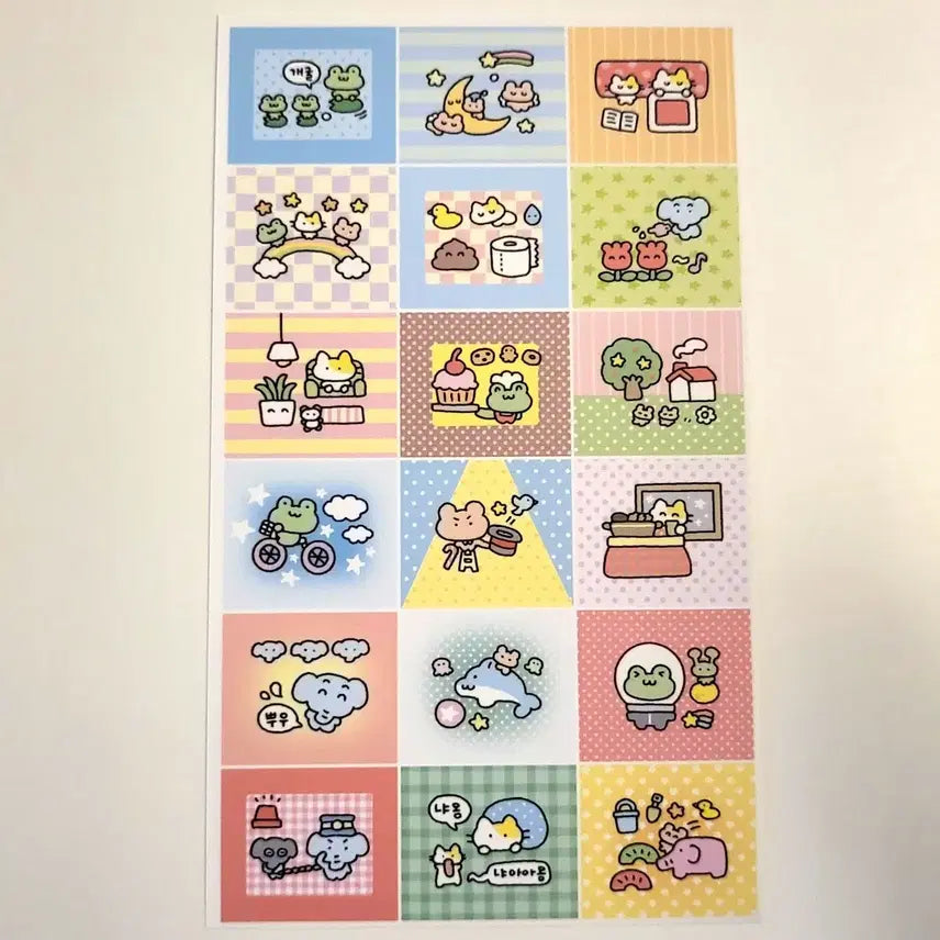 [BUNJANG] Decoboco Daily Life Sticker / 데코보코 일상 스티커
