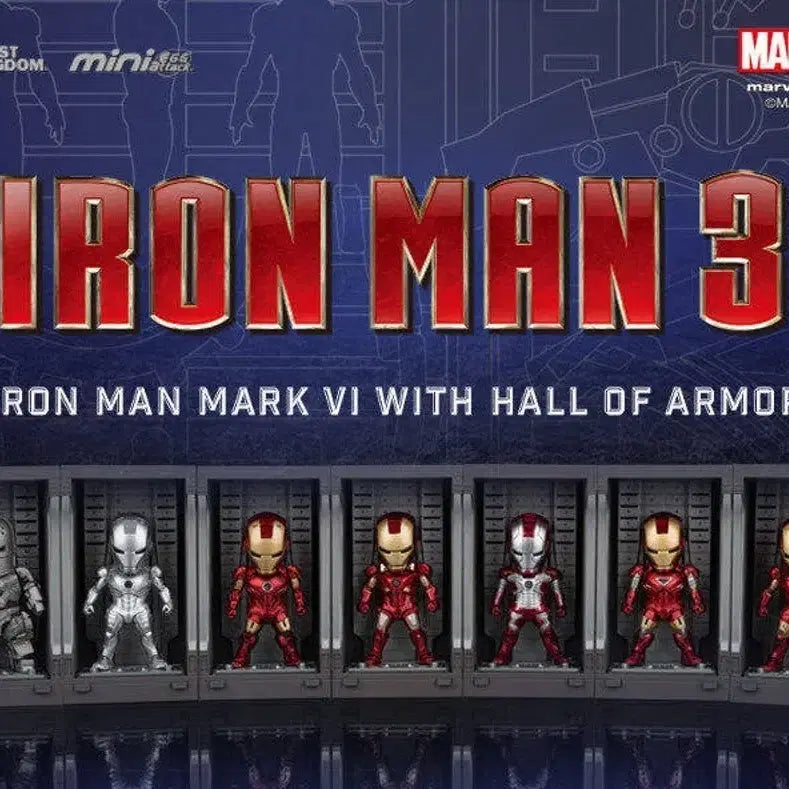 [BUNJANG] Iron Man Hall of Armor Figure Set (Sealed) / 아이언맨 홀오브아머 피규어 풀박스 판매(미개봉)