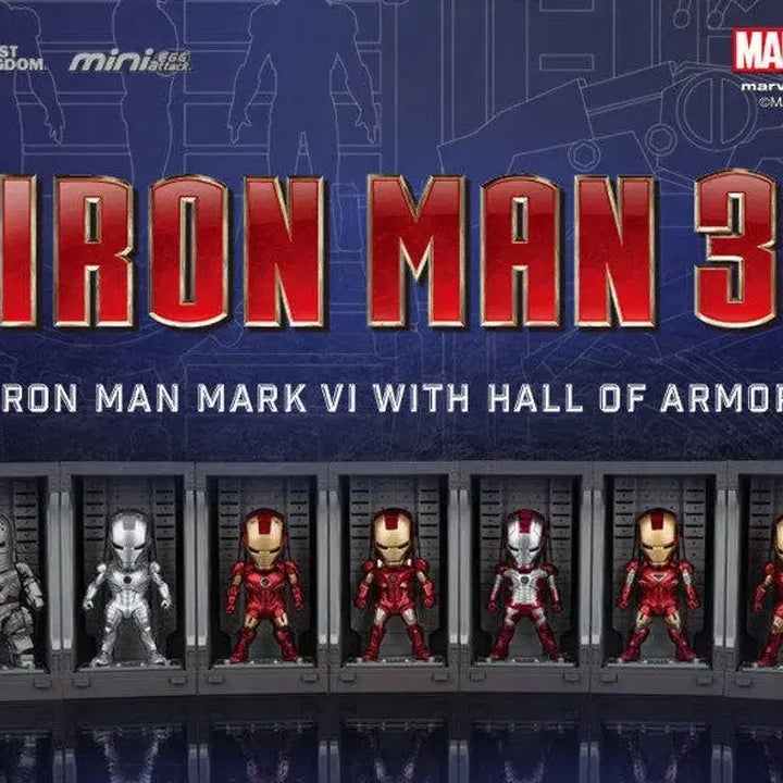 [BUNJANG] Iron Man Hall of Armor Figure Set (Sealed) / 아이언맨 홀오브아머 피규어 풀박스 판매(미개봉)