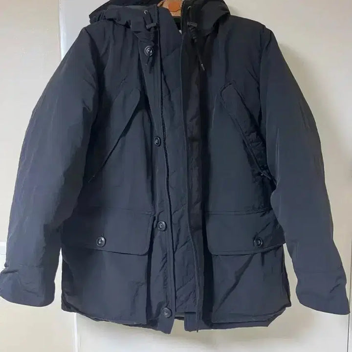 [BUNJANG] Ourselfs x Espai Polar Parka Padding Jacket / 아워셀브스x에스파이 폴라 파카 패딩 1sz 다크네이비 컬러